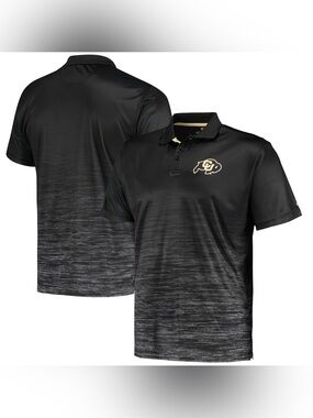 Men’s Colosseum Black Colorado Buffaloes Marshall Polo
